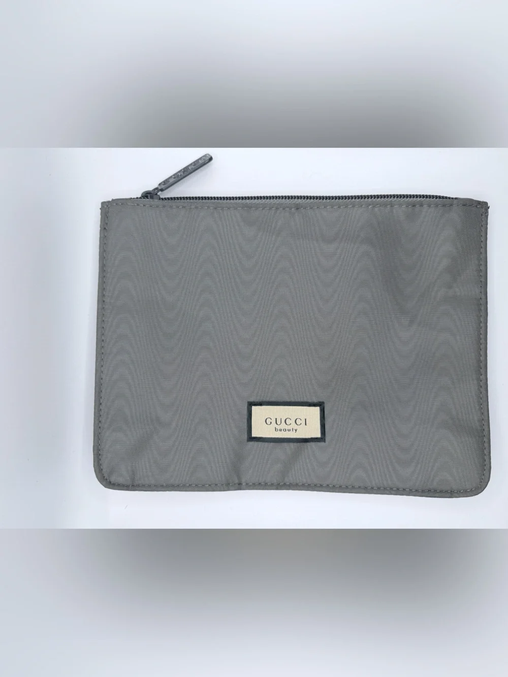 Gucci Beauty Gray Nylon Cosmetic Travel Pouch - Picture 2 of 7